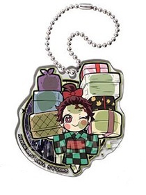 главная фотография Pita! Deforme Demon Slayer Entertainment District Acrylic Keychain: Tanjirou Kamado (Disguise)