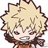 Nitotan My Hero Academia Water Gun Rubber Mascot: Katsuki Bakugou