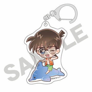 главная фотография Detective Conan Trading Acrylic Keychain Marine: Conan