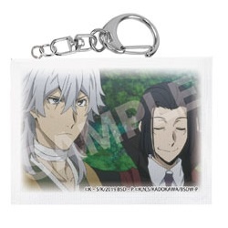 главная фотография Bungo Stray Dogs Miniature Canvas Keychain 01 Vol.1: Yukichi Fukuzawa & Ougai Mori