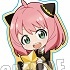 Gyugyutto Acrylic Keychain Spy x Family: Anya Forger (Uniform)