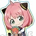 Gyugyutto Acrylic Keychain Spy x Family: Anya Forger (Kimera-san)