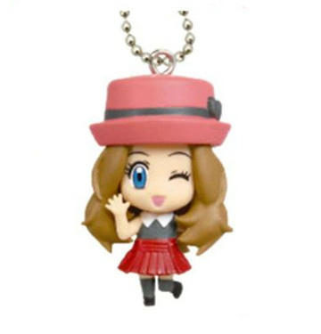 главная фотография Pokemon Deformed Figure Series Girl Trainers Special Figure Mascot/Keychain: Serena