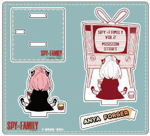 главная фотография Spy x Family Acrylic Diorama Mascot: Anya and TV