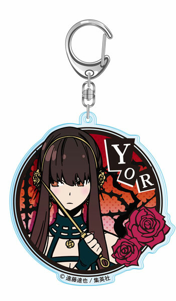 главная фотография Spy x Family Kirie Series Acrylic Keychain: Yor