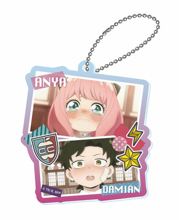 главная фотография Spy x Family Collage Acrylic Keychain: Anya & Damian