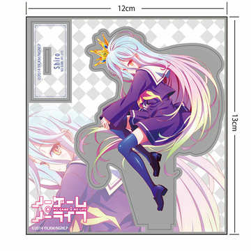 главная фотография No Game No Life Zero New Illustration Acrylic Stand: Shiro