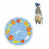 фотография Yuru Camp Autumn Leaves Camp Acrylic Stand Coaster: Rin