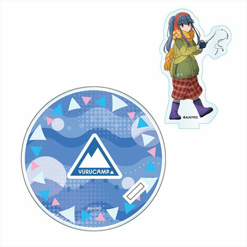главная фотография Yuru Camp Smelt Acrylic Stand Coaster: Rin