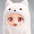Nendoroid More Kigurumi Face Parts Case: Ghost Cat White