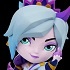 League of Legends Collectible Figurine Series 3 #024 Riven spirit blossom