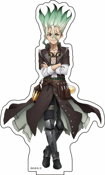 главная фотография Dr. STONE New Illustration BIG Acrylic Stand (1): Senku Ishigami