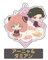 главная фотография Spy x Family Chara Float Pukutto! Acrylic Keychain: Anya & Damian