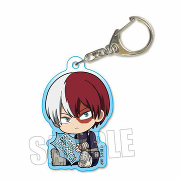 главная фотография Gyugyutto Acrylic Keychain Season 6 ver. My Hero Academia: Shouto Todoroki