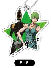 главная фотография PuraPura Acrylic Keychain JoJo's Bizarre Adventure Stone Ocean: Foo Fighters