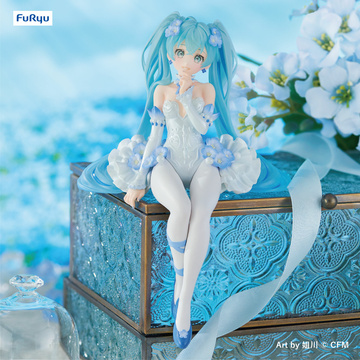 главная фотография Noodle Stopper Figure Hatsune Miku Flower Fairy Nemophila