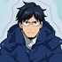 My Hero Academia Acrylic Stand Shoveling Snow: Tenya Iida