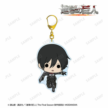 главная фотография Attack on Titan TINY BIG Acrylic Keychain: Mikasa