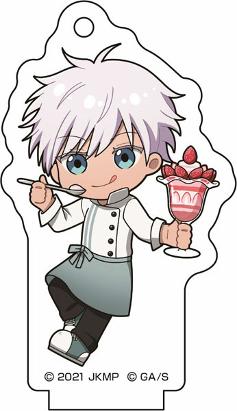 главная фотография Movie Jujutsu Kaisen 0 Acrylic Keychain Collection Waiter ver.: Satoru Gojou