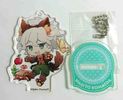 фотография Danganronpa x Illustrator in Sweets Paradise Standing Acrylic Keychain: Komaeda Nagito