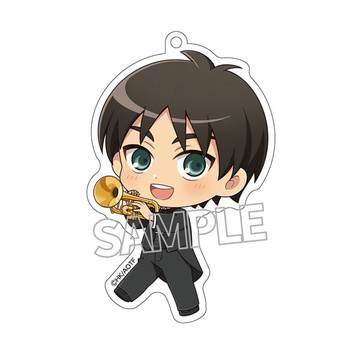 главная фотография Attack on Titan New Illustration Acrylic Keychain (Concert): Eren