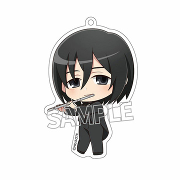 главная фотография Attack on Titan New Illustration Acrylic Keychain (Concert): Mikasa