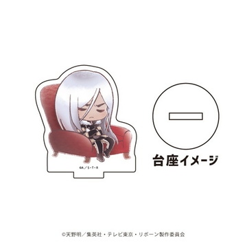 главная фотография Katekyo Hitman REBORN! ~Snoozing Chara~ Acrylic Puchi Stand: Squalo