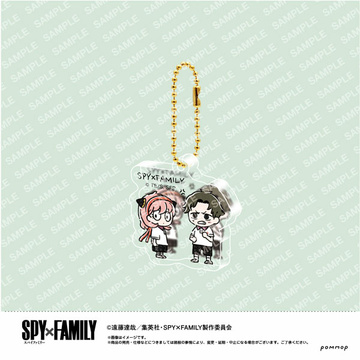 главная фотография Spy x Family YuruSta mini Acrylic Keychain Collection: Anya & Damian