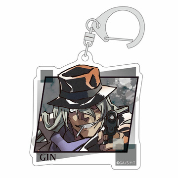 главная фотография Detective Conan Trading Acrylic Keychain: Gin