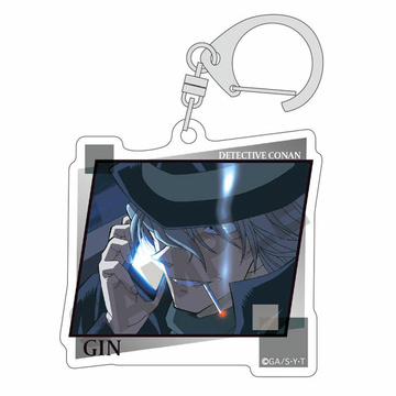 главная фотография Detective Conan Trading Acrylic Keychain: Gin