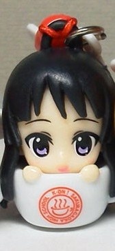 главная фотография K-ON! Movie Promo Cell Phone Strap: Akiyama Mio