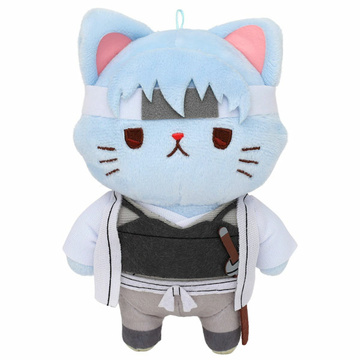 главная фотография Gintama withCAT Eye Mask Plush Keychain: Shiroyasha