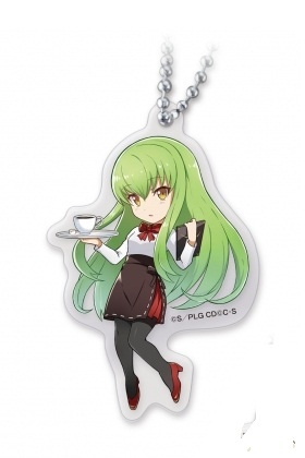 главная фотография CODE GEASS Resurrection Lelouch CAFE Acrylic Keyholder: C.C.