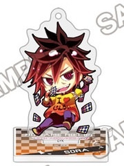 главная фотография No Game No Life 10th Anniversary Trading Acrylic Stand Keychain: Sora