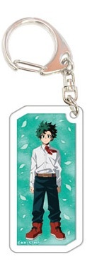 главная фотография TV Anime My Hero Academia Trading Acrylic Keychain: Izuku Midoriya