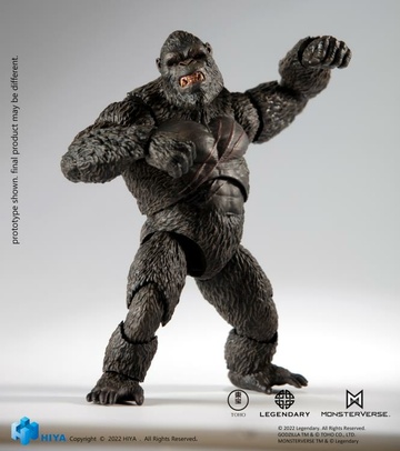 главная фотография Hiya Exquisite Basic Kong 6 Inch Action Figure Godzilla vs. Kong (2021)
