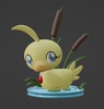 фотография Ahiru Duck Mascot Figure