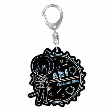 главная фотография Chainsaw Man Neon Line Acrylic Keychain: Aki