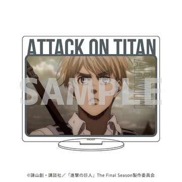 главная фотография Chara Acrylic Figure Attack on Titan 22 / Scene Photo Vol.2 ver.: Armin