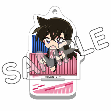 главная фотография Detective Conan Trading Acrylic Stand Style Keychain Suit Action: Ran