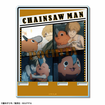 главная фотография TV Anime Chainsaw Man Acrylic Smartphone Stand: Pochita