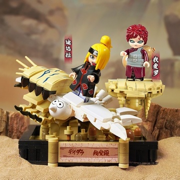 главная фотография Keeppley Brick Naruto Set: Gaara fighting against Deidara