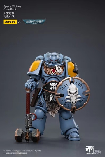 главная фотография JOYTOY x Warhammer 40000 Space Wolves Claw Pack: Sigyrr Stoneshield