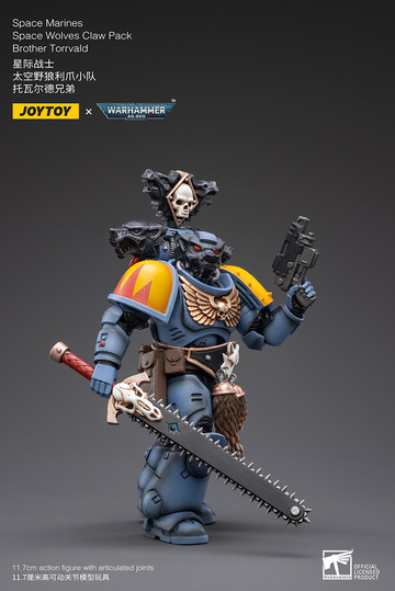 главная фотография JOYTOY x Warhammer 40000 Space Wolves Claw Pack: Brother Torrvald