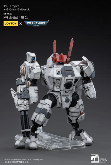 главная фотография JOYTOY x Warhammer 40000 T’au Empire Xv8 Crisis Battlesuit: Shas’vre Tash’lor