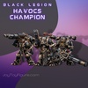 фотография JOYTOY x Warhammer 40000 Chaos Space Marines Black Legion Havocs Champion: Brother Slael