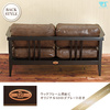фотография Wood Frame Sofa (Smooth Synthetic Leather / Dark Brown)