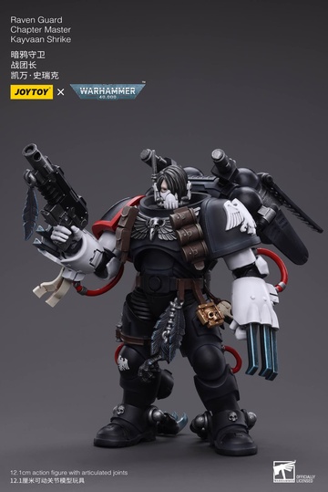 главная фотография JOYTOY x Warhammer 40000 Raven Guard: Chapter Master Kayvaan Shrike