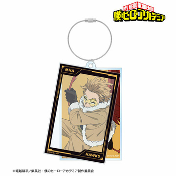 главная фотография TV Anime My Hero Academia 2-ren Wire BIG Acrylic Keychain: Hawks