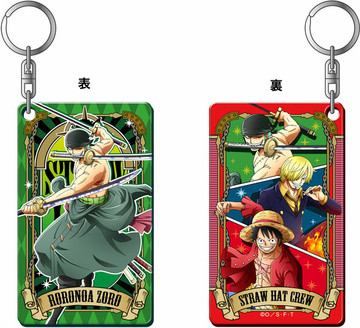 главная фотография ONE PIECE Ultimate Crew Vol.2 Hologram Plate Keychain: Roronoa Zoro